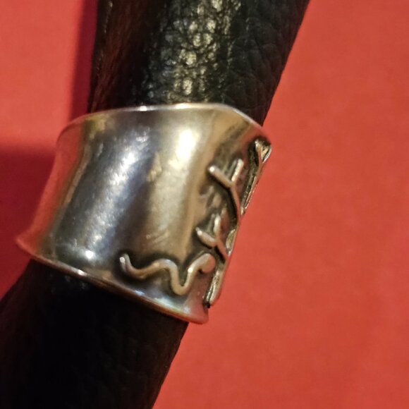 Angi Olami Sterling Silver Tree of Life Ring, size 5.5 - Picture 5 of 6